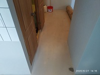 Укладка мармолеума